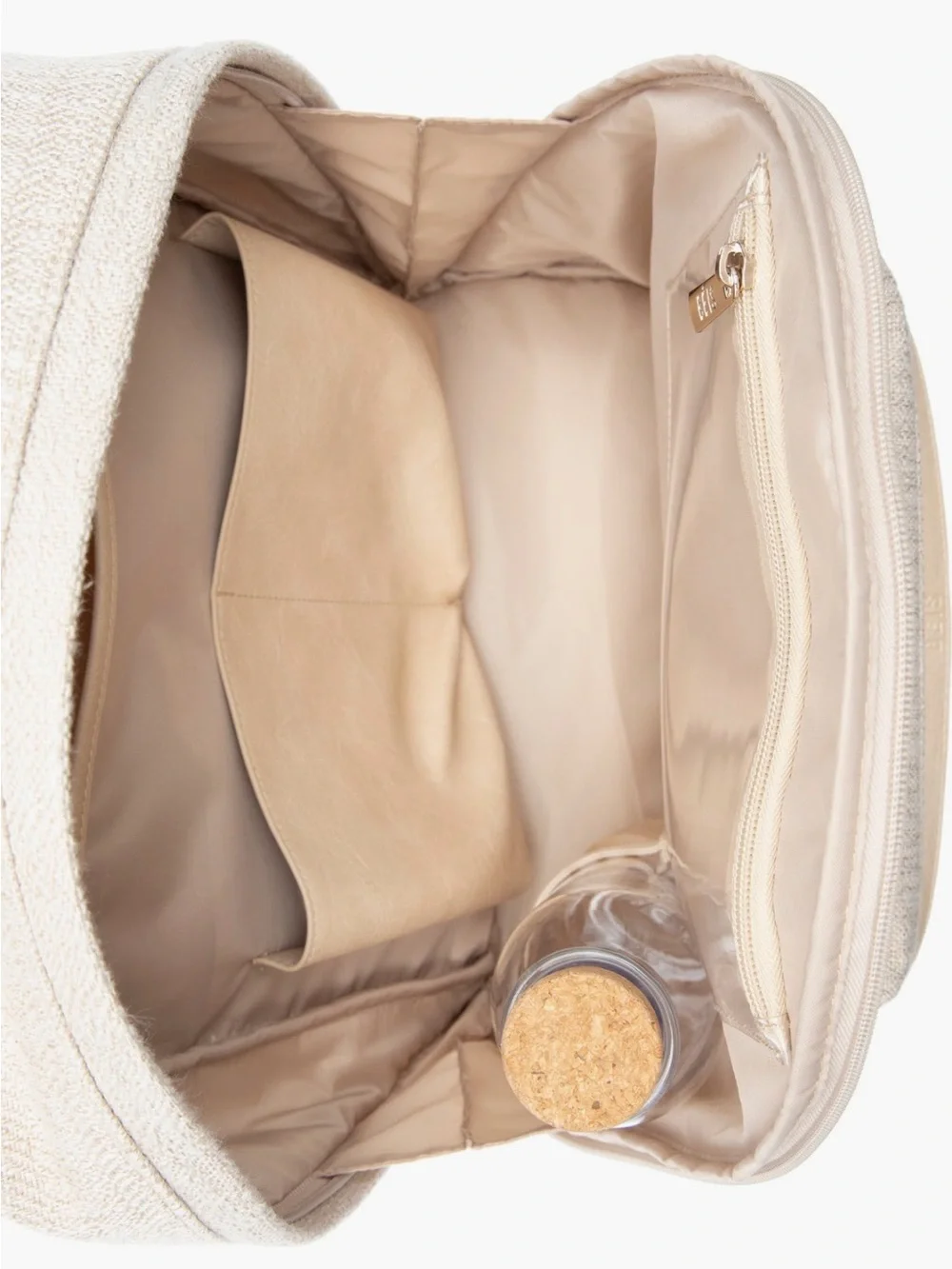 BEIS The Small Backpack - Beige with Gold Hardware - Great Condition